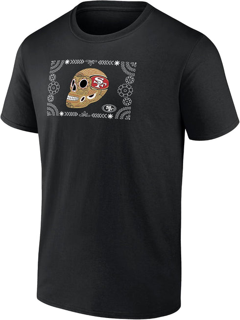 Fanatics 49ers Men's Black San Francisco Sugar Skull T-Shirt