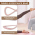 13.5" Set Wavar Pilates Essentials Kit for Women Pilates Equipment with Magic Circle Mini Ball Resistance Band Premium