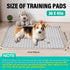 ,36"X41", 2 Packs FUWERY Washable Pee Pads for Dogs Thick Heavy Absorbency Reusable, Prevent Leakage, Non-Slip Pee Pads