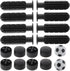 Zerodeko Sturdy Foosball Handles and End Caps Set Table Soccer Accessories with