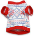 DroolingDog Small Dog Christmas Clothes, Red Xmas T Shirt for Small Dogs, Large Puppy Tee Shirts