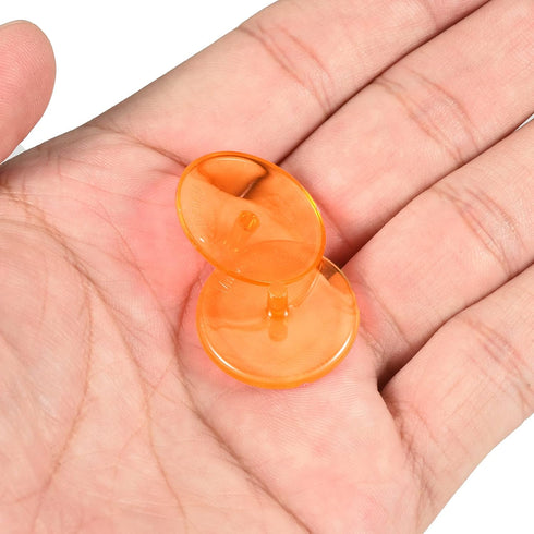 PATIKIL Transparent Flat Golf Ball Marker, Position Marking Tool for Golf Sport Accessory