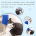 4 Pcs Cat Grooming Kit: Self-Cleaning Slicker Brush, Deshedding Glove & Corner Massagers for Shedding