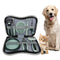 BURCHLIFE Grooming Brush Kit - 8 Pcs for Shedding & Matted Fur, Self-Cleaning