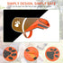 Geyoga 2 Pieces Dog Reflective Vest, Adjustable Safety Pet High Visibility Jacket for Outdoor Activities