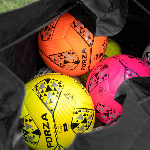 283L 600D FORZA Jumbo Ball Bag Extra Large Capacity Sports Ball Storage Bag, Weatherproof Polyester, Drawstring Closure