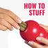 Pack KONG Classic Toy & Ziggies Treats Combo - Durable Chew Toy for Dogs - with Ziggies Chicken-Flavored Treats - Dog