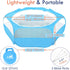 3 Pig/Rabbits/Hamster/Chinchillas,Light Pawaboo Small Animals Playpen, Waterproof Small Pet Cage Tent with Zippered