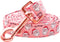 Lionheart glory Christmas Dog Leash - Strong Durable with Soft Comfortable Handle for Small Dogs, Pink