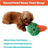 Carrot Puzzle Sniff Toy for Dogs, Cats, and Small Pets