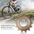 Single Speed Freewheel - 14T Metal Bike Flywheel Sprocket for Mountain Road Folding Bikes