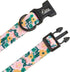 Dog Collar for Small Dogs, Floral Design with Quick Release Safety Buckle, Soft Comfortable Cute Pet Collar