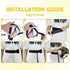 Sportout Soccer/Volleyball Training Aid, Solo Soccer Trainer with Adjustable Waist Belt for Kids Adults, Perfect Gift