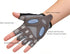 OVOY Non-Slip Breathable Workout Fingerless Gloves for Men Women, Gym Fitness Gloves for Training, All Gym Exercises