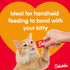 Hartz Delectables Squeeze Up Interactive Lickable Wet Cat Treats, Tuna & Shrimp, 24 Count