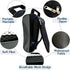 Golf Shoe Bag, Gray Zippered Carrier Bags for Men/Women, Outdoor Ventilation Sport Shoes Bag, Travel Shoe Bags