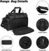 MOSISO Tactical Range Bag, Large Duffle for Handguns and Ammo, Soft Cases for Shooting Range Outdoor