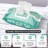 MAGICARE Grooming Wipes for Dogs & Cats - 100 Unscented Deodorizing Wipes for Sensitive Skin, Made in USA