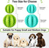 Treat-Dispensing Dog Toys, Durable Rubber Puppy Toys for Boredom, Dog Treat Balls for Small & Medium Breed, 2 Pack