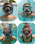 AQUA A DIVE SPORTS Set, Swimming Snorkeling Gear for Adults Youth Kids, Snorkel Mask Diving Mask Scuba Snorkle, Goggles