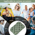 TxufrDo Lnflatable Cushion Portable Air Sitting Pad for Stadium Camping Travel Office Lightweight Waterproof Design