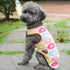 Small Dog Shirt, Cute Puppy Cat T-Shirt, Soft Cotton Sleeveless Tee for Small Dogs Cats, Summer Doggy Vest (Coffee