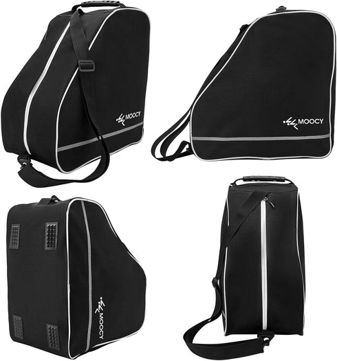 Ski Boot Bag, Waterproof Travel Boot Bag for Adult and Youth, Storage for Ski Helmets, Goggles, Gloves