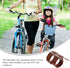 Toddmomy 1 Pair of Adjustable Bike Basket PU Straps, Leather Straps for Bike Bicycle, Brown