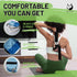 Slim Panda Yoga Strap for Stretching,Cotton Yoga Strap with Adjustable D-Ring Buckle,Non-Elastic Yoga Belt