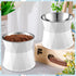 2 Pcs Adjustable Elevated Cat Bowls: Non-Slip Stainless Steel Feeder with Stand for Safe Pet Food and Water, White