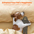 HGB No Stuffing Dog Toys for Aggressive Chewers, Squeaky Crinkle Plush Dog Toys to Keep Them Busy & Puppy Teething