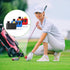 Nuanchu 10 Packs 3 in 1 Retractable Golf Club Cleaner Tool, Portable Brush & Sharpening Tool
