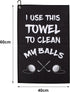 Golf Towel, Printed Golf Towels with Clip, Funny Golf Gifts for Men, Golfers, Birthday Gifts