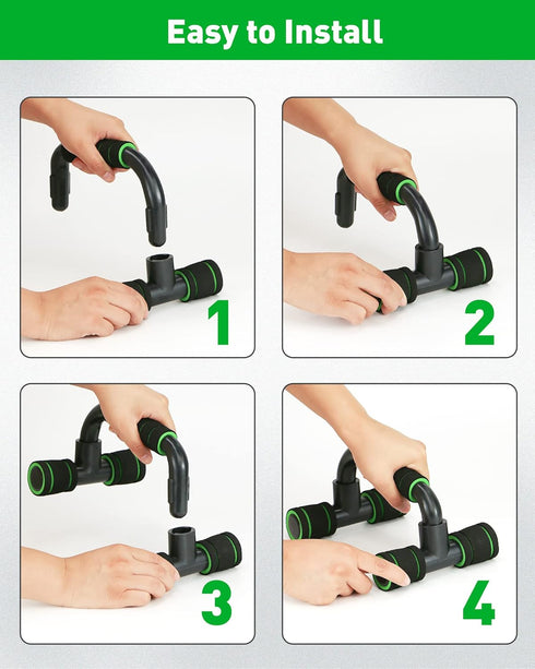 Portable Push Up Bar for Home Fitness Training, Push Up Stands Handle for Floor Workouts, Suitable for Men and Women