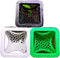 Bingche 2pcs Aquarium Floating Cave Fish Shrimp Hideout Shelter 3-in-1 Hammock Feeding Ring