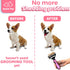 Dog Brush and Cat Brush with Deshedding Tool, Dematting Undercoat Brush for Dogs, Reduces Shedding Up to 95% (Pink