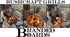 Portable Bushcraft Stainless BBQ Cooking Grill Grate, Includes Bamboo Cutting Board, Mini Knife, and Fire Starter Kits