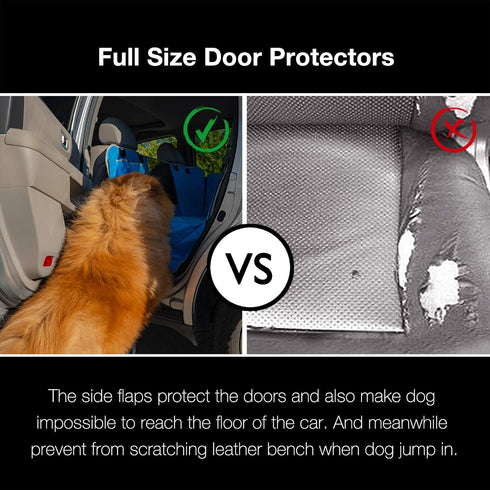 Hammock Rav4 iBuddy Dog Seat Cover for SUV and Small Truck, Waterproof Car Heavy Duty Back Seat Cover for Dog with Mesh