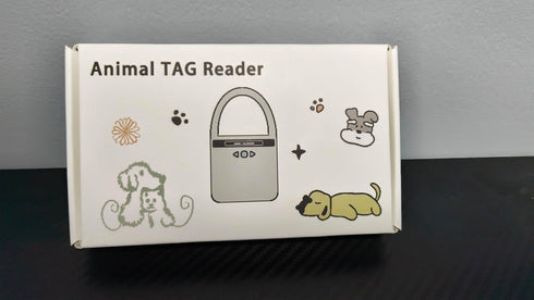 JZLHGOFYTD ISO11784/85/FDX-B/EMID Reader,134.2kHz Dog/Cat/Pig(AR190A) Pet Microchip Scanner Animal Handheld Pet ID