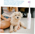 2pcs Electric Toothbrush for Pets Lightweight and Portable and Gums Cleaning for Dogs and Cats Random No Batteries