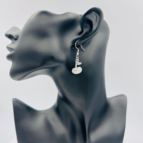 Golf Jewelry Earrings for Women - Golf Themed Accessories - Golf Ball Jewelry