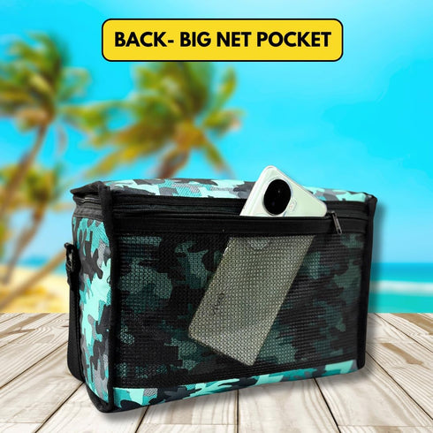 8 8 500ml 10 Insulated Can Cooler Bag | Fits x Beer Cans | Keep Drinks Cool for up to Hours | Ideal for Carrying Beer