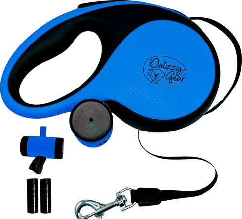 Dog Leash - Retractable Leash for Pets, Puppies, Small and Medium Breeds, Tangle Free 16FT Extendable Leash with