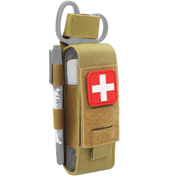 ZZY Tactical Tourniquet Pouch Holder, Molle Medical Shears Pouch EMT Scissors Bag