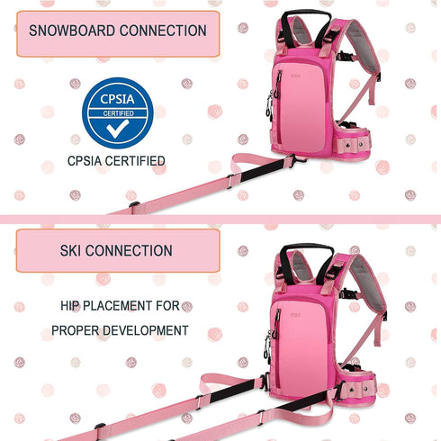 LUCKY CLOVER Ski Harness for Kids, Learn to Ski Safely