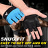 AYRO Minimal Workout Gloves, Short Partial Gym Weight Lifting Gloves Grip Pads for Men & Women with Full Palm