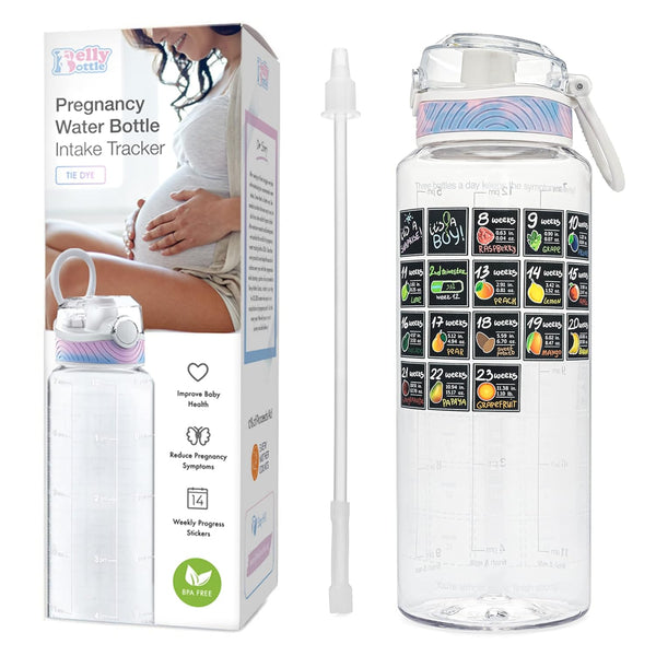 BellyBottle Pregnancy Water Bottle Tracker Pregnancy Must Haves First Trimester Pregnant Gifts for