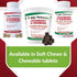 Cranberry D-Mannose for Dogs and Cats, 60 Count Tablets for Urinary Tract Infection Support and Kidney Health