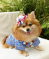 DroolingDog 3 Pack Striped Dog Shirts for Small Dogs, Boys & Girls Clothes, Pack of 3