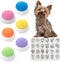 Talking Buttons for Dogs, Dog Training Push Buttons with 6 Speaking Buttons and 24 Command Stickers